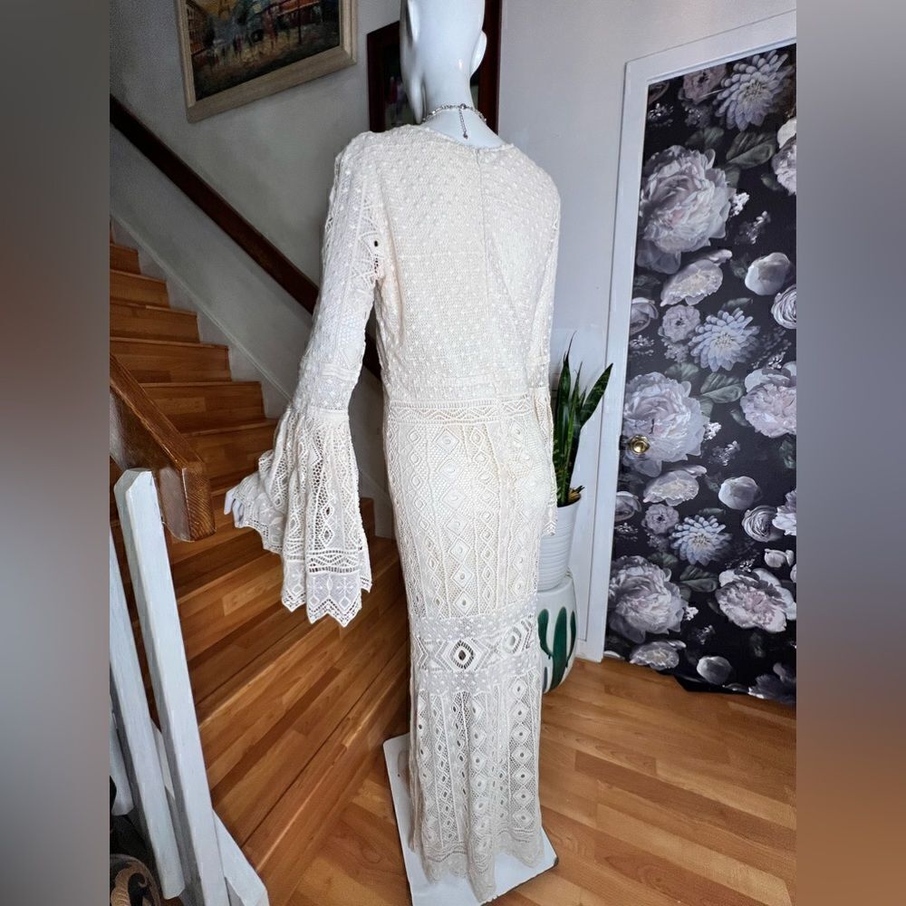 New Free People Jen's Pirate Booty Chaouen Maxi Dress - Picture 6 of 6